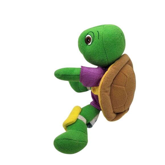 Vintage Franklin the Turtle Eden Plush Stuffed Animal Toy Soccer 8" - Picture 2 of 5